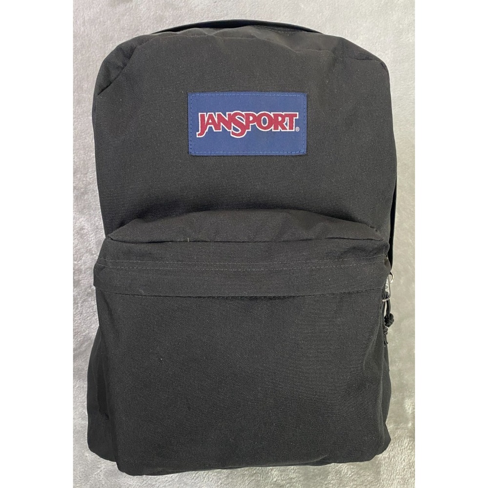 JanSport Backpack Adult OSFM Black SuperBreak Classic School Travel Bag